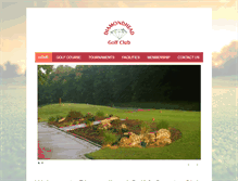 Tablet Screenshot of diamondheadgolfandcc.com